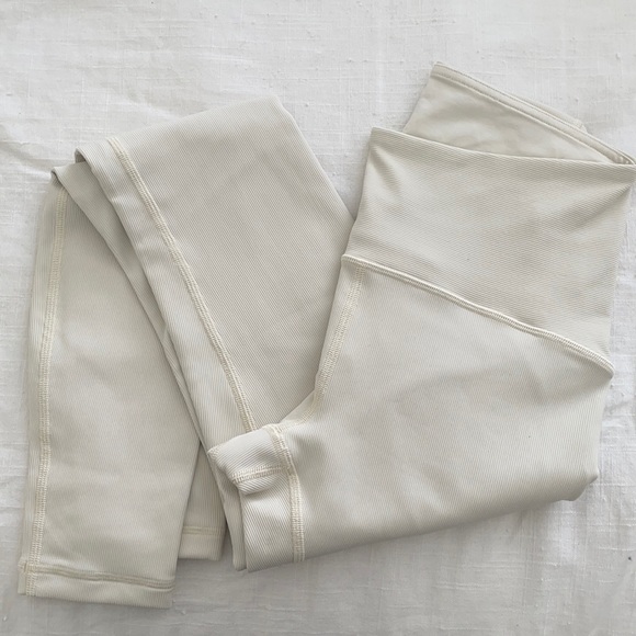 lululemon athletica Pants - Lululemon Ribbed Contoured High-Rise Tight 28”